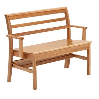 Stacking Wooden Pew Bench - Seats 2 | Stacking Pews | ASB15 Stacking Wooden Pew Bench - Seats 2 | Stacking Pews | ASB15