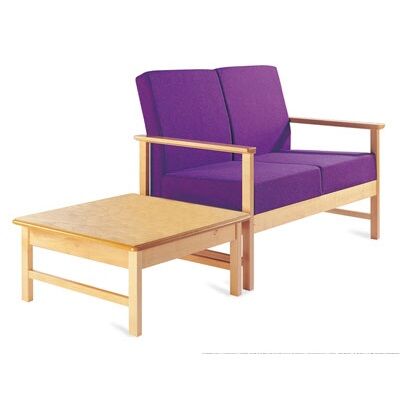 Budget Wooden Easy Lounge Reception Sofa with Arms | Reception Seating | BEWS1A Budget Wooden Easy Lounge Reception Sofa with Arms | Reception Seating | BEWS1A