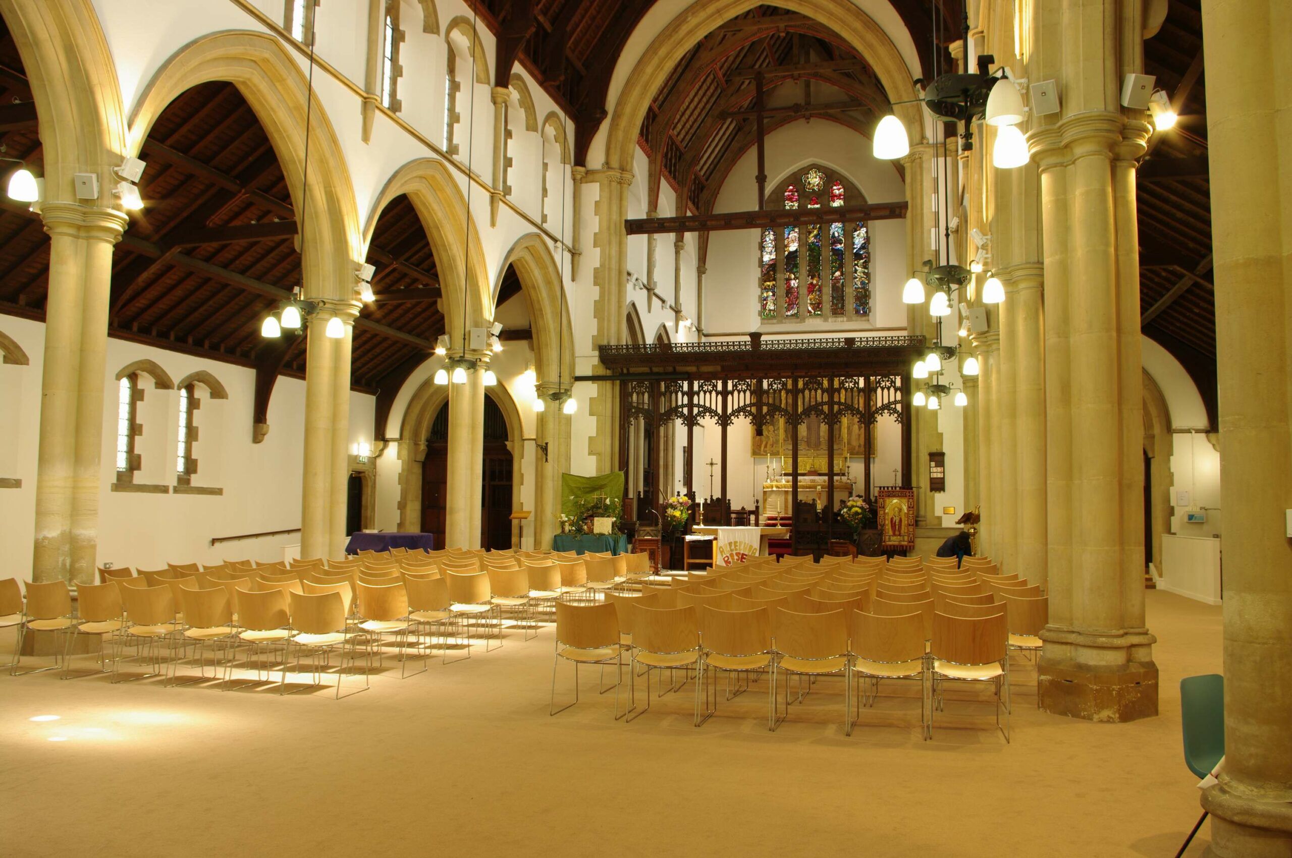 Canterbury Curvy Stacking Contemporary Cathedral Chair | All By Type | CSB Canterbury Curvy Stacking Contemporary Cathedral Chair | All By Type | CSB