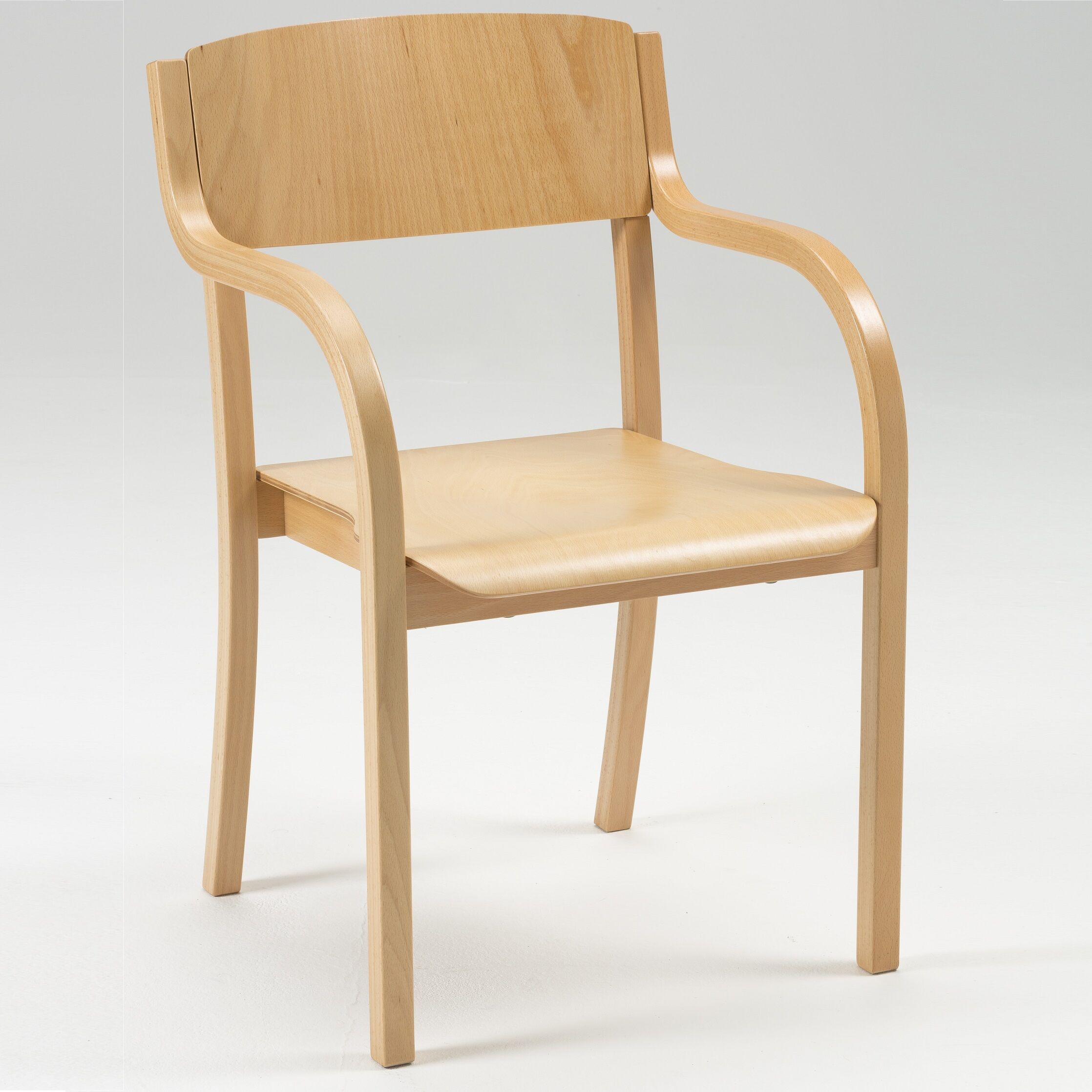 JACOB Lightweight Wooden High-Stacking Chair | All By Material | LAMS JACOB Lightweight Wooden High-Stacking Chair | All By Material | LAMS