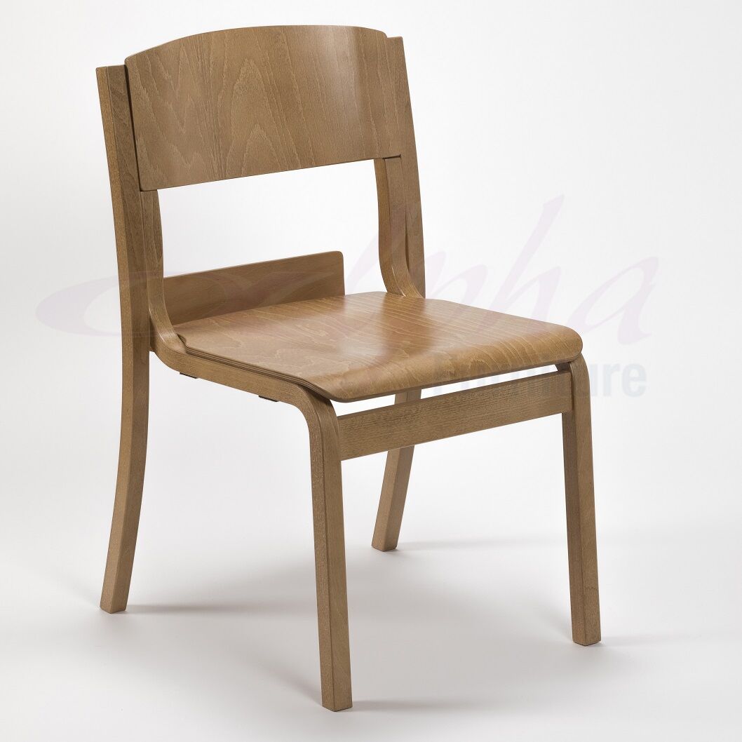 JACOB Lightweight Wooden High-Stacking Chair | All By Material | LAMS JACOB Lightweight Wooden High-Stacking Chair | All By Material | LAMS