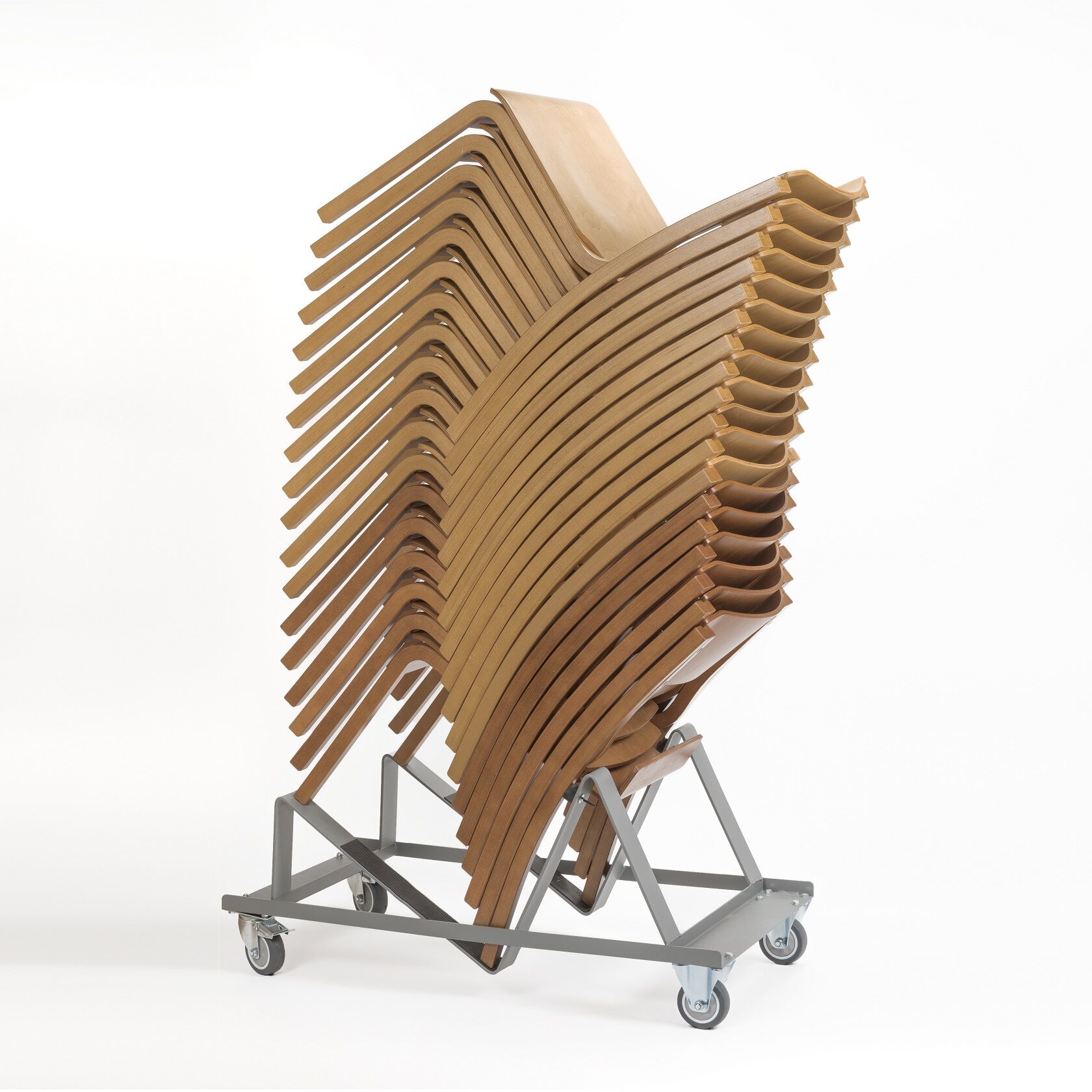 JACOB Lightweight Wooden High-Stacking Chair | All By Material | LAMS JACOB Lightweight Wooden High-Stacking Chair | All By Material | LAMS