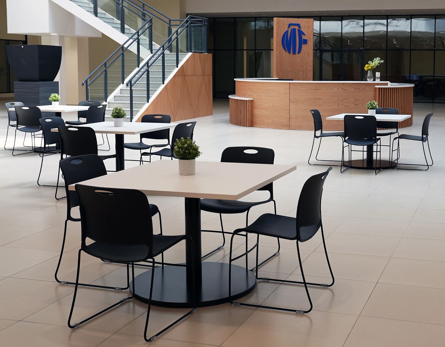 Stacking Contemporary Polypropylene Conference/Hall Chair | All By Function | SB3M Stacking Contemporary Polypropylene Conference/Hall Chair | All By Function | SB3M