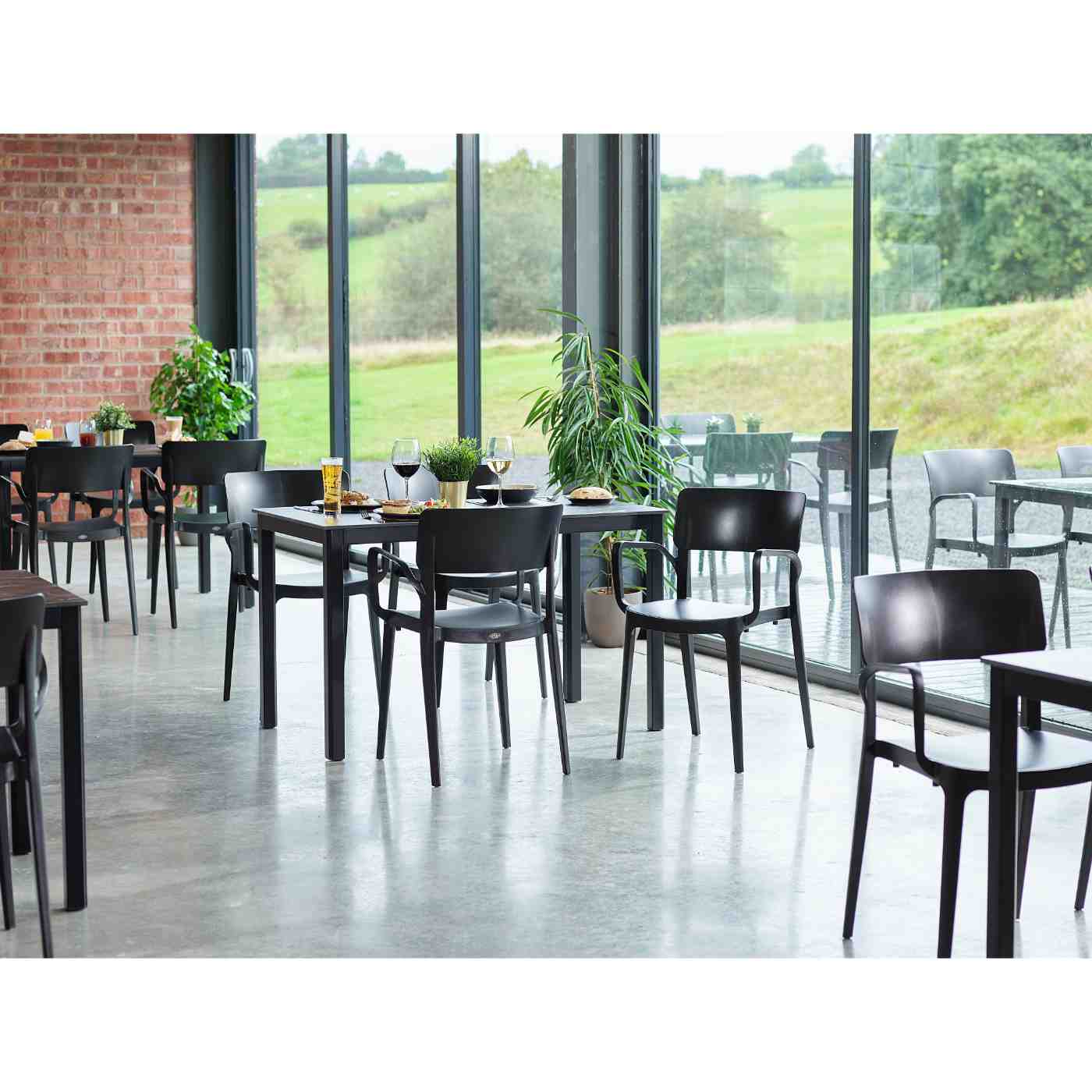 VIVO One-Piece Poly Side Chair | All By Function | VIVO-A VIVO One-Piece Poly Side Chair | All By Function | VIVO-A