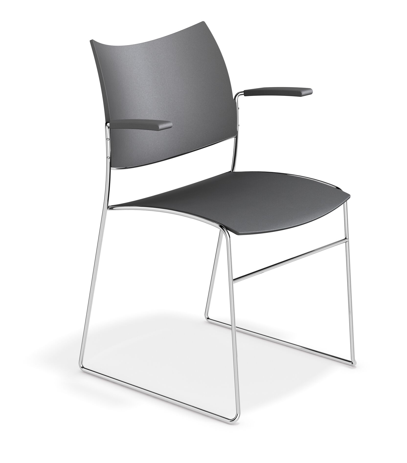 Canterbury Curvy Stacking Contemporary Conference Chair | All By Function | CSPS Canterbury Curvy Stacking Contemporary Conference Chair | All By Function | CSPS