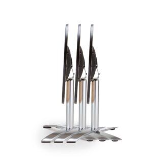 SUNNY Nesting Flip-Top Cafe Table - Silver Finish | All Crematoria Extras | ESUN1 SUNNY Nesting Flip-Top Cafe Table - Silver Finish | All Crematoria Extras | ESUN1