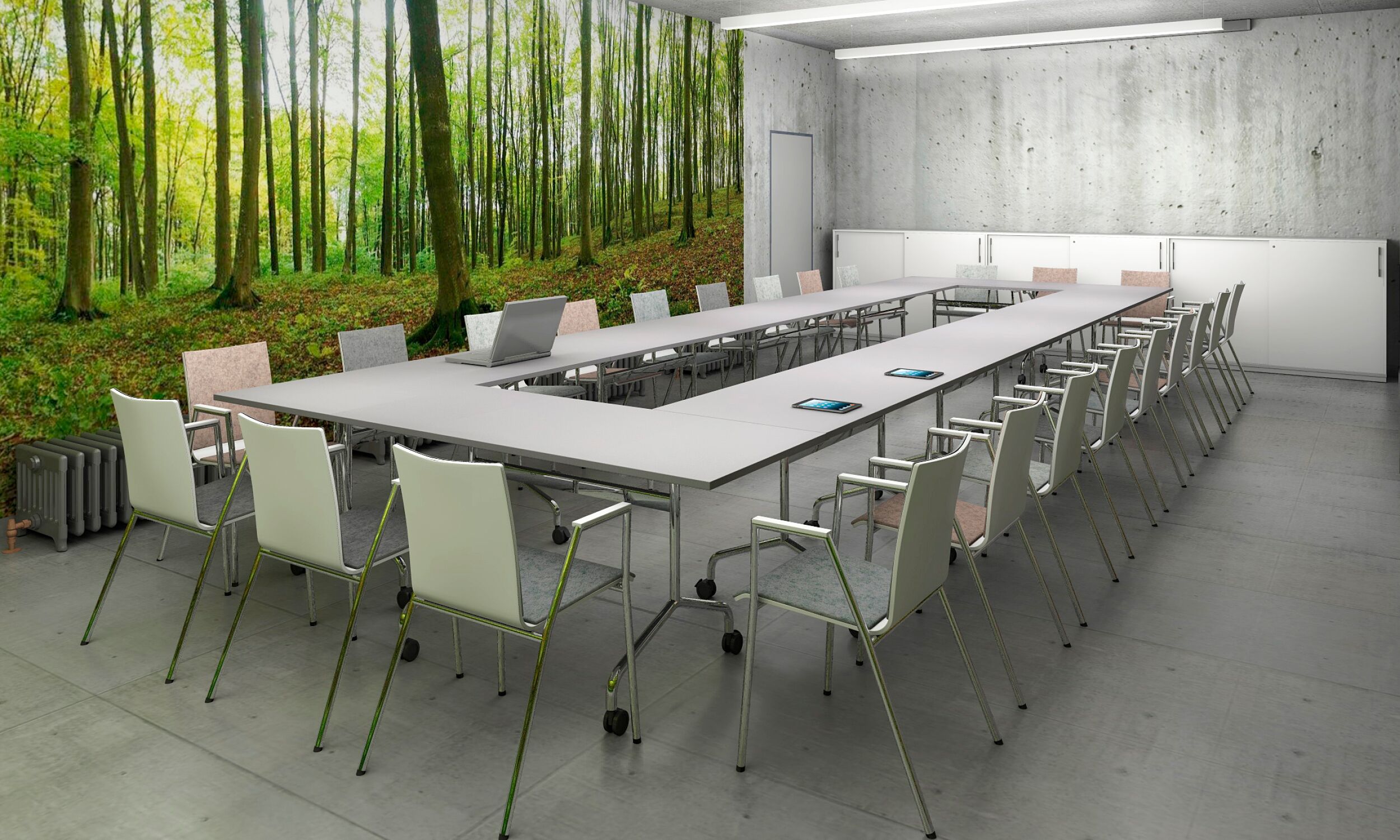 Folding Top Rectangular Conference Table 1600mm | All Other Tables | FLIBM02 Folding Top Rectangular Conference Table 1600mm | All Other Tables | FLIBM02