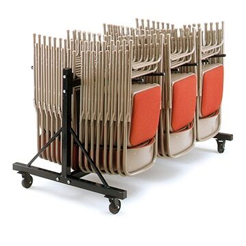 LOW2 - 2 Section Low Folding Chair Trolley | Folding Chairs | F4E-PACKAGE-52 LOW2 - 2 Section Low Folding Chair Trolley | Folding Chairs | F4E-PACKAGE-52