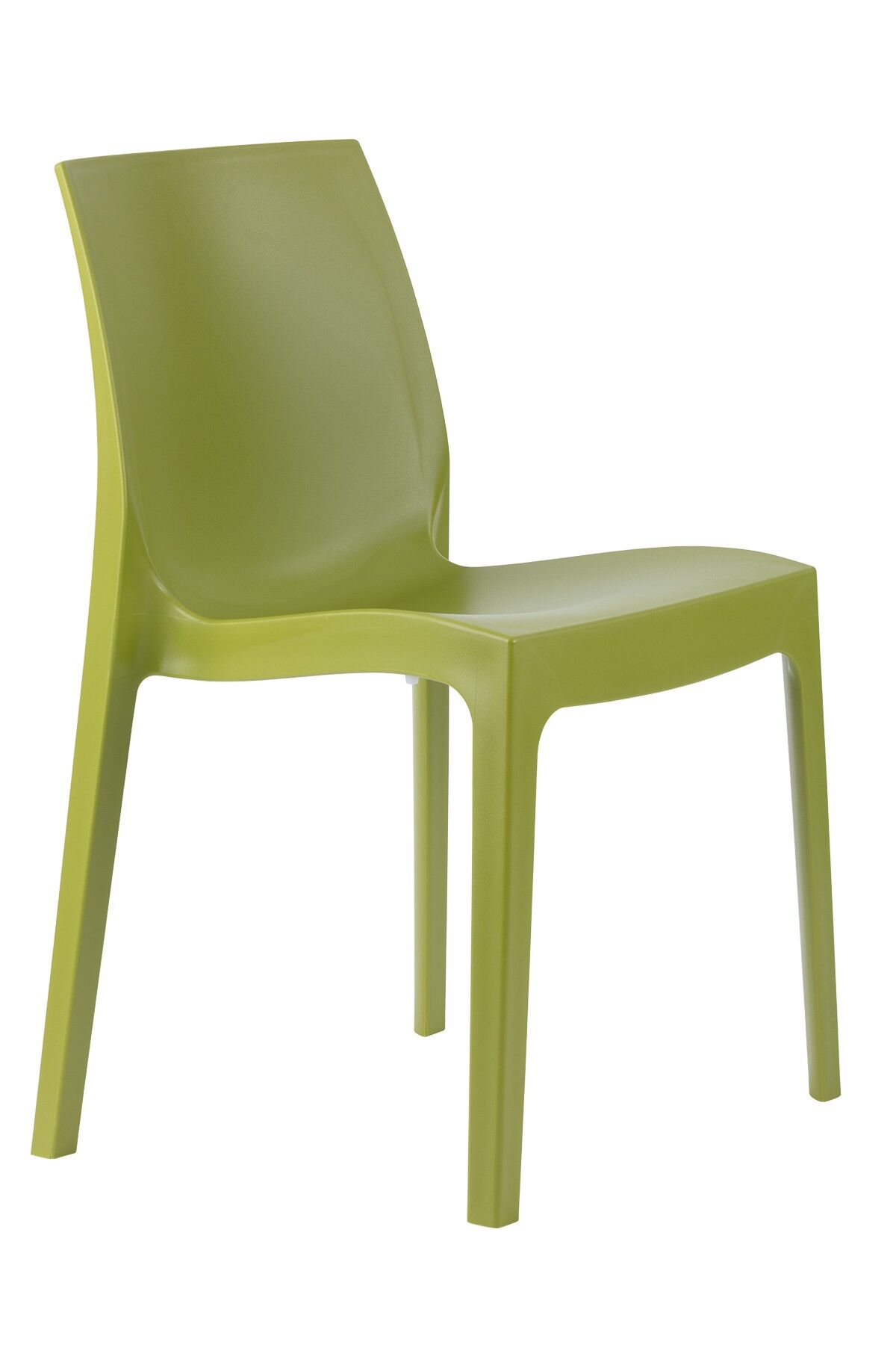 Strata One-Piece Polypropylene Stacking Cafe Chair | All By Material | STRATA Strata One-Piece Polypropylene Stacking Cafe Chair | All By Material | STRATA