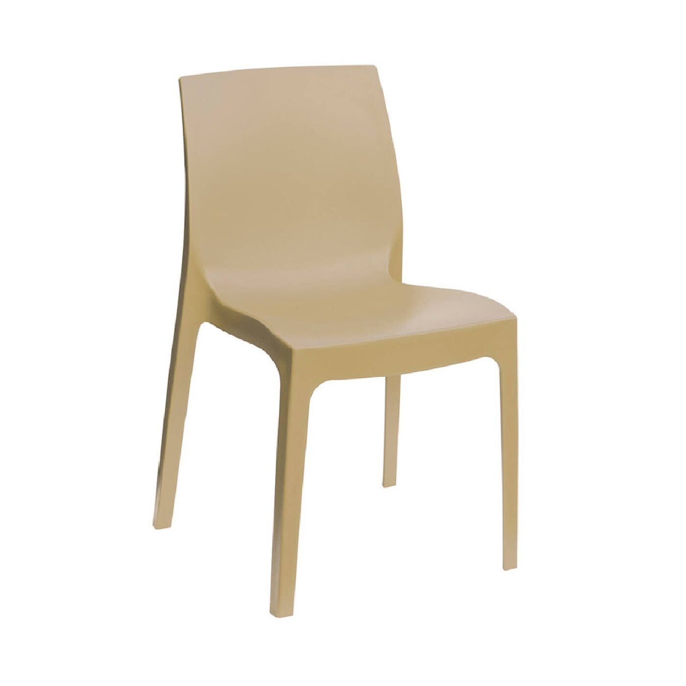 Strata One-Piece Polypropylene Stacking Cafe Chair | All By Material | STRATA Strata One-Piece Polypropylene Stacking Cafe Chair | All By Material | STRATA