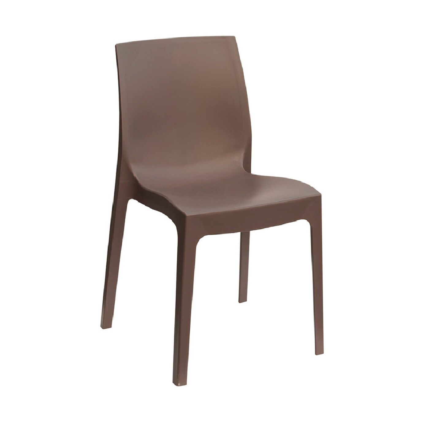 Strata One-Piece Polypropylene Stacking Cafe Chair | All By Material | STRATA Strata One-Piece Polypropylene Stacking Cafe Chair | All By Material | STRATA