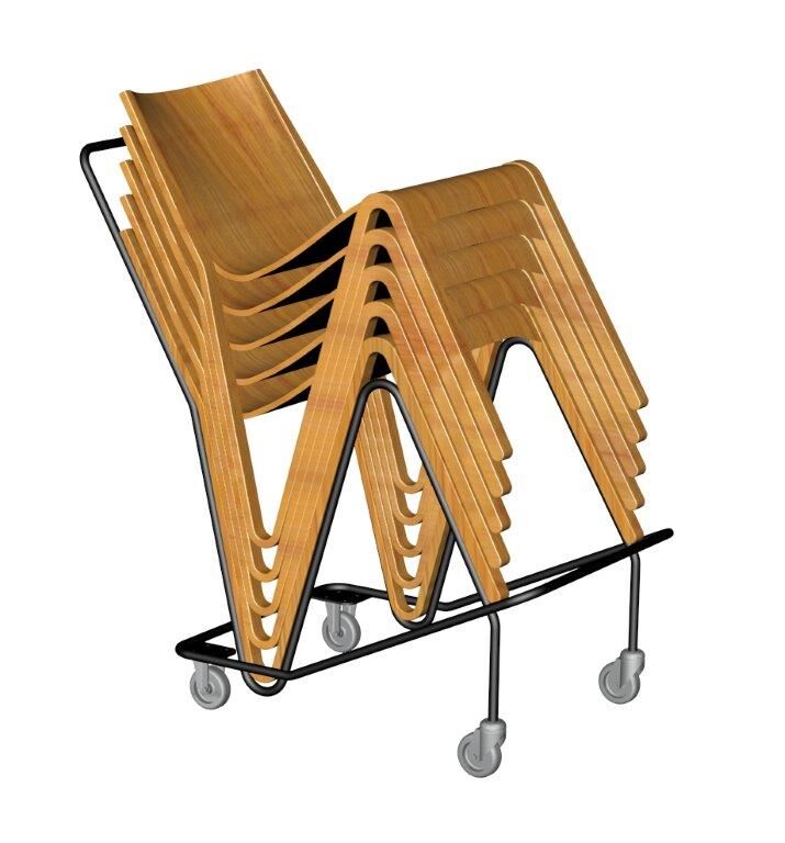 Zesty Lightweight Wooden Stacking Chair | All By Material | ZESTY Zesty Lightweight Wooden Stacking Chair | All By Material | ZESTY
