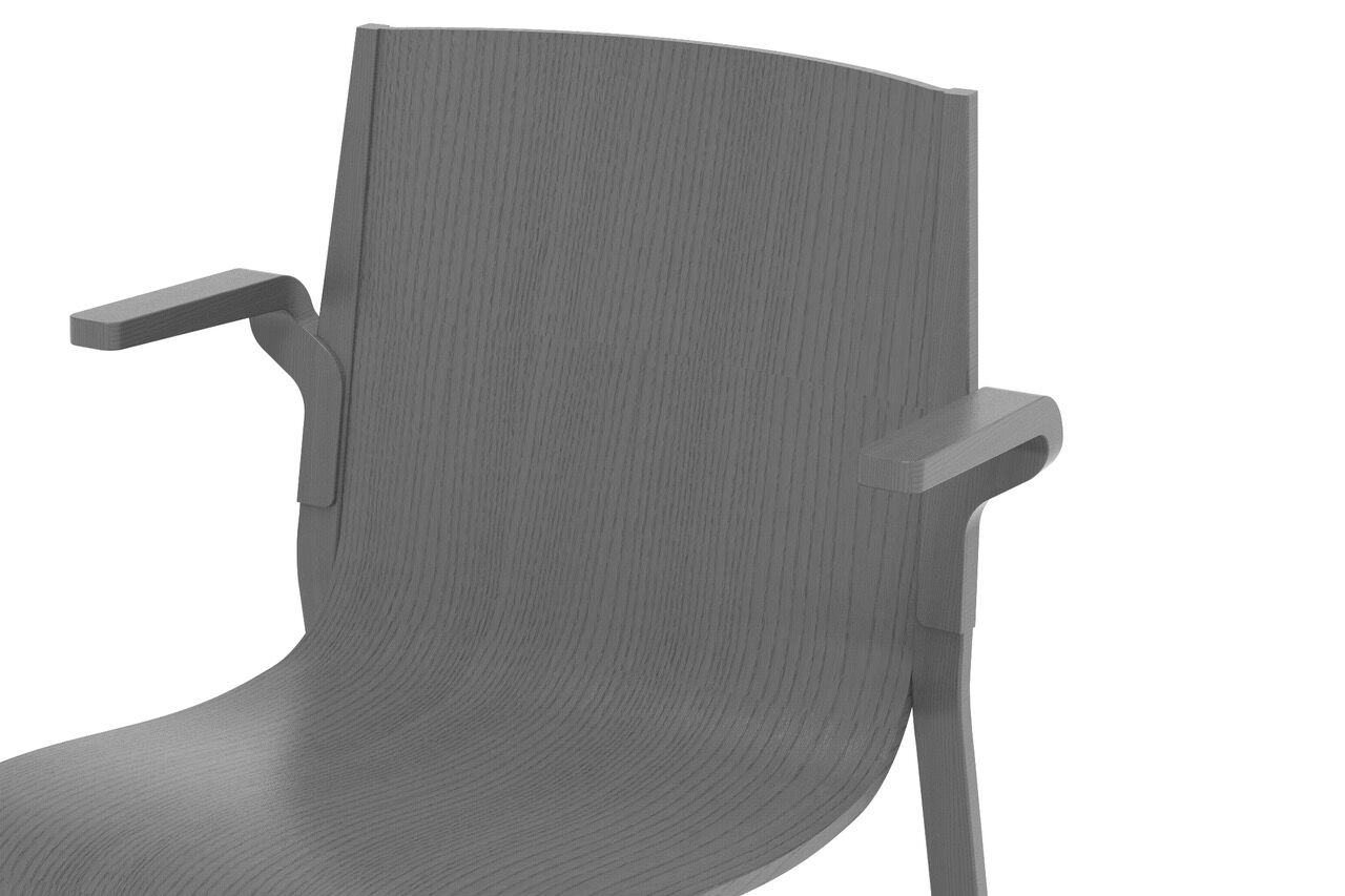 Zesty Lightweight Wooden Stacking Chair | All By Material | ZESTY Zesty Lightweight Wooden Stacking Chair | All By Material | ZESTY