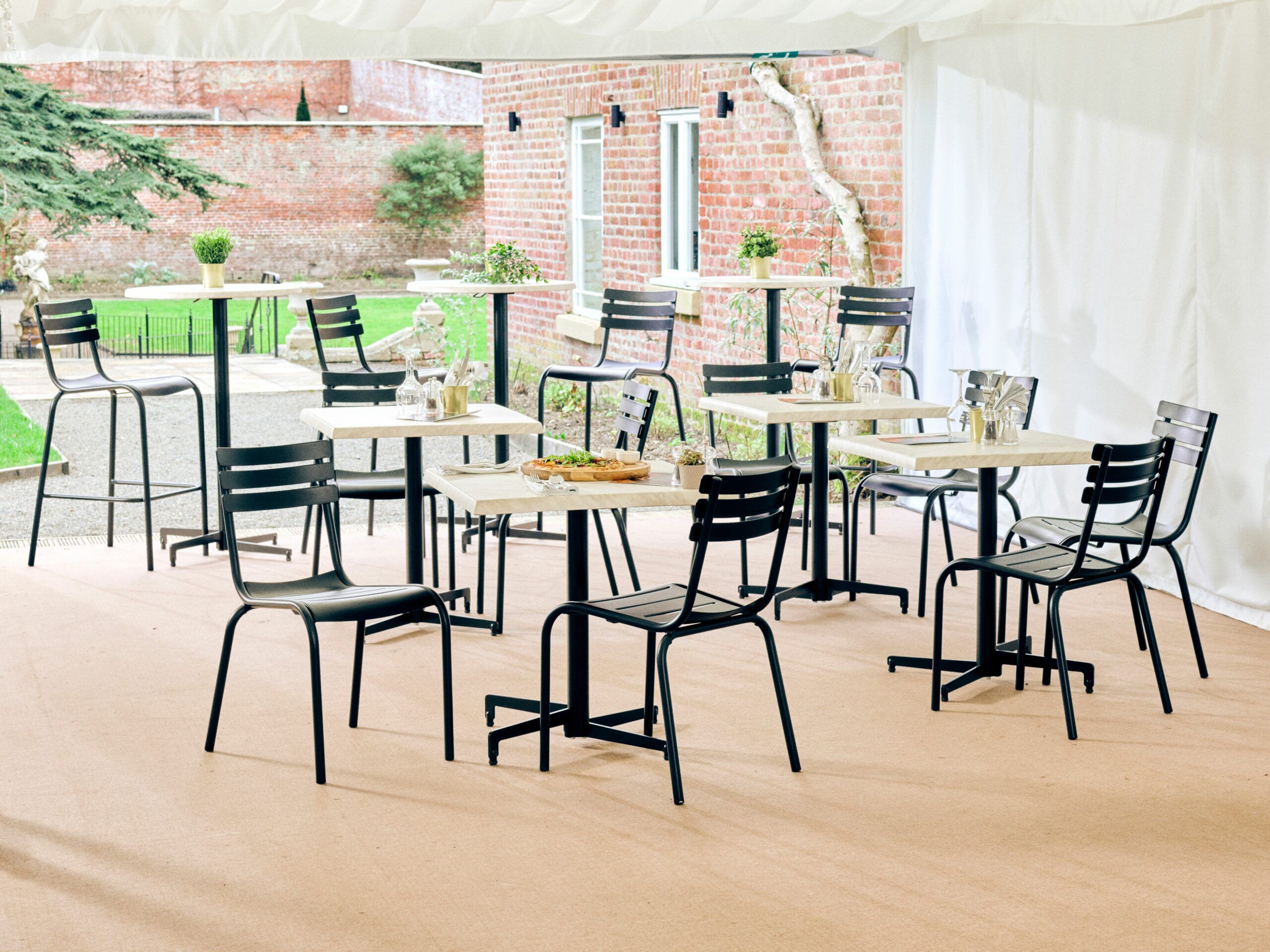 Modern Indoor/Outdoor Stacking Cafe Chair | All By Function | CCO4 Modern Indoor/Outdoor Stacking Cafe Chair | All By Function | CCO4