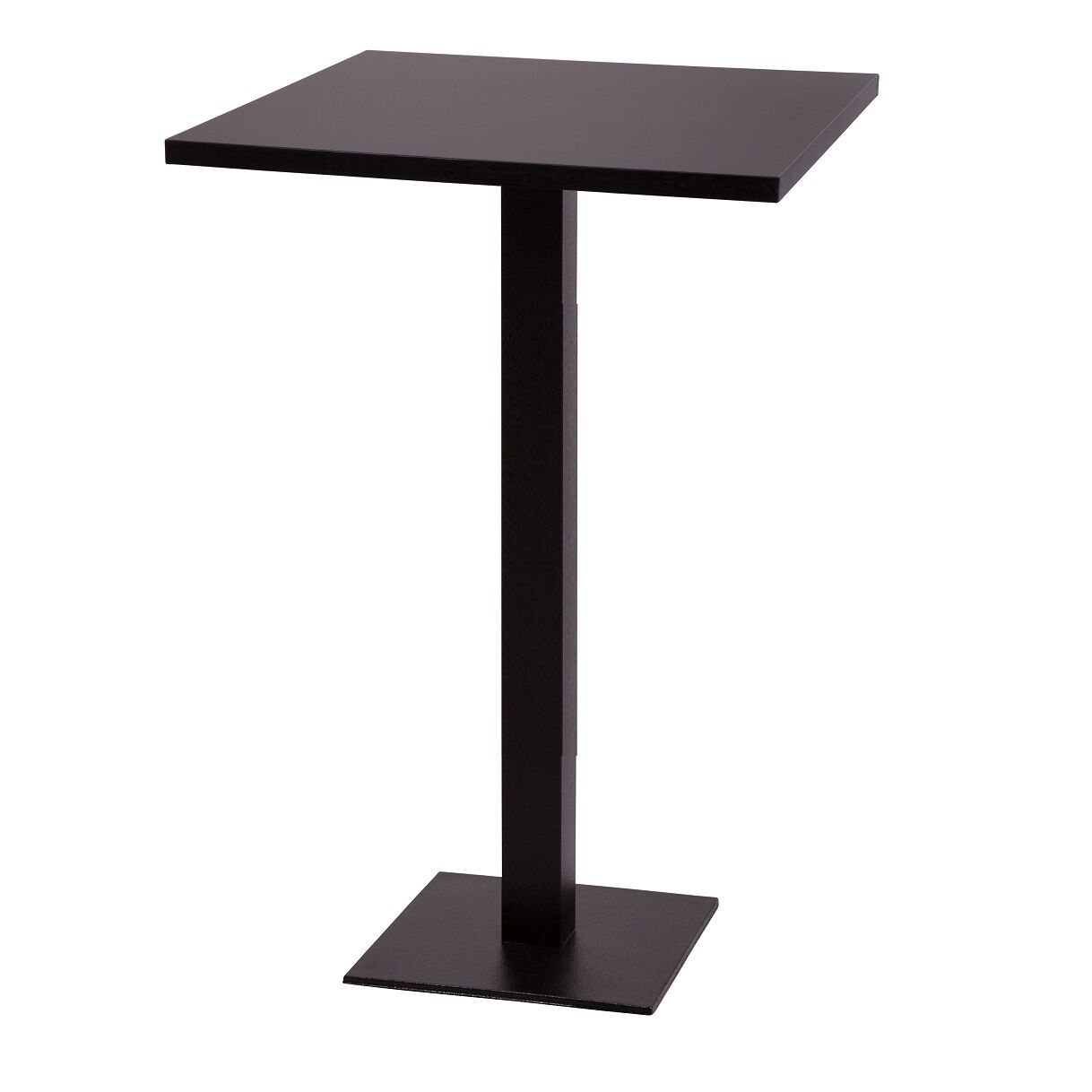 ROMA Square Base Poseur Table with Square or Round MFC Top | All Tables & Lecterns | CT5S-P ROMA Square Base Poseur Table with Square or Round MFC Top | All Tables & Lecterns | CT5S-P