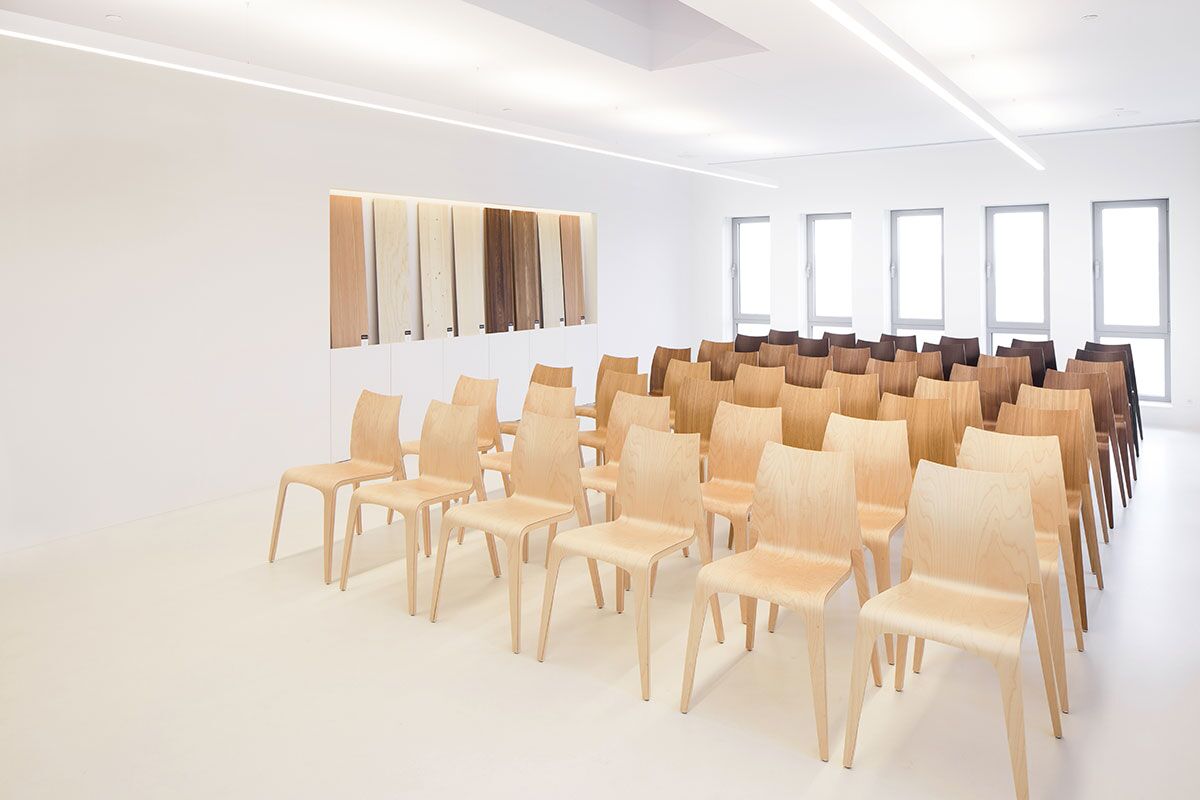 FLOW Lightweight Stacking Wooden Chair | All By Material | FLOW FLOW Lightweight Stacking Wooden Chair | All By Material | FLOW