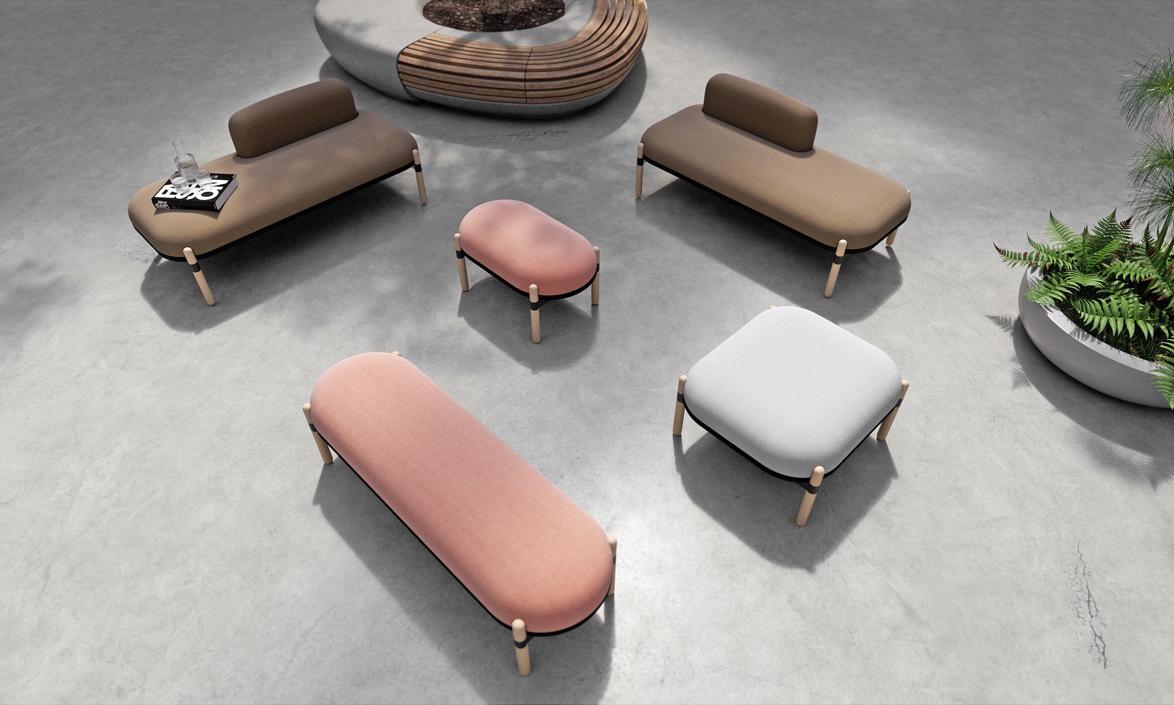 CAPSULE Soft Seating Collection | Soft Reception Seating | CAPS CAPSULE Soft Seating Collection | Soft Reception Seating | CAPS