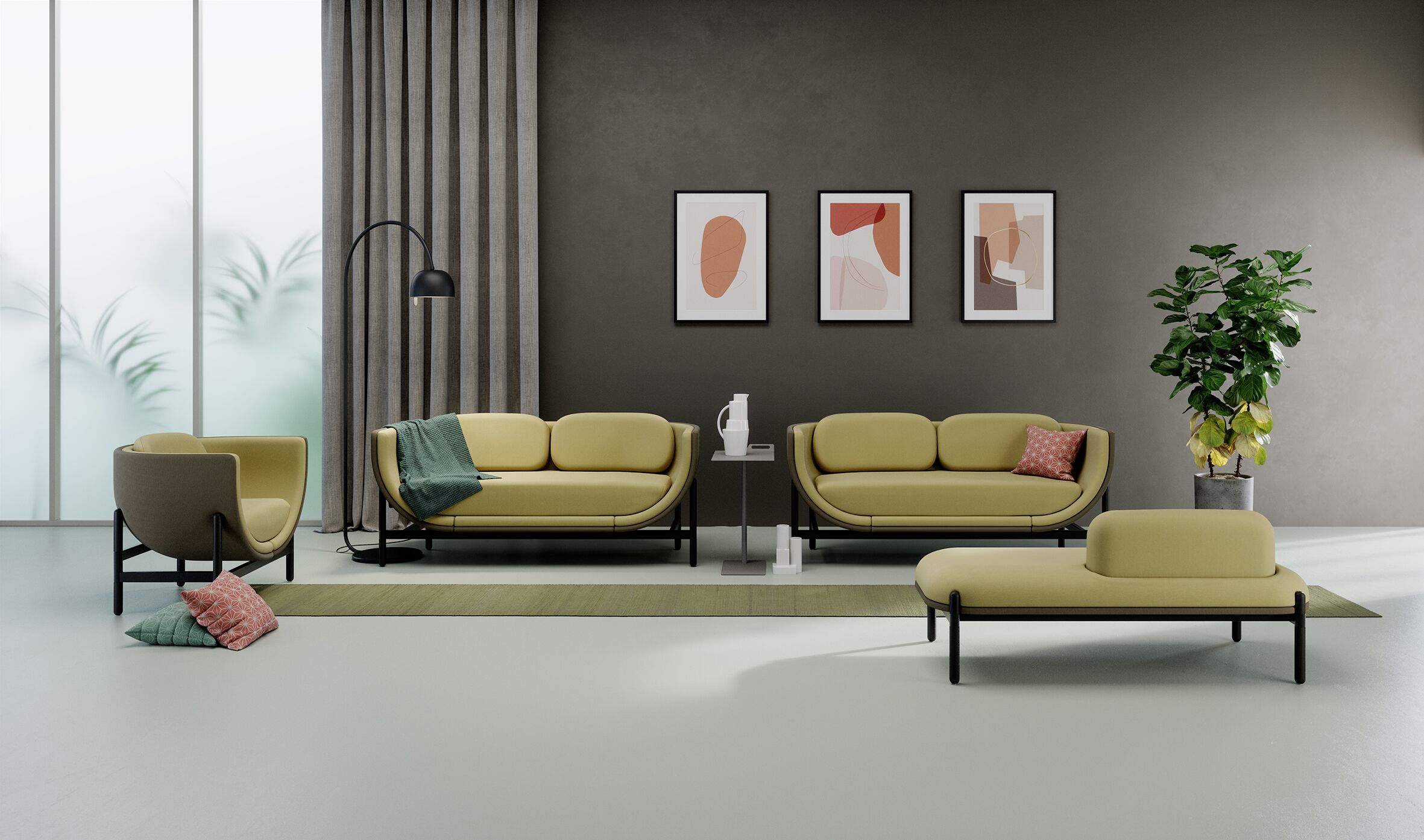 CAPSULE Soft Seating Collection | Soft Reception Seating | CAPS CAPSULE Soft Seating Collection | Soft Reception Seating | CAPS