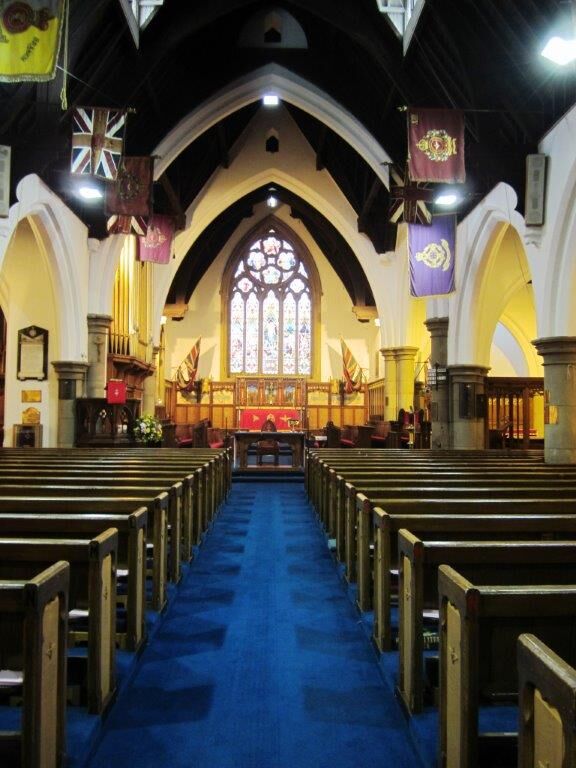 church pews, removing church pews, replacing church pews with stacking chairs