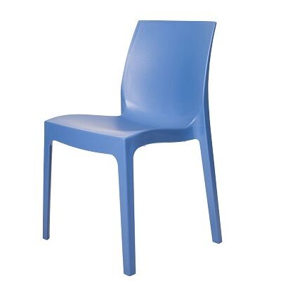 Strata One-Piece Polypropylene Stacking Cafe Chair | All By Material | STRATA