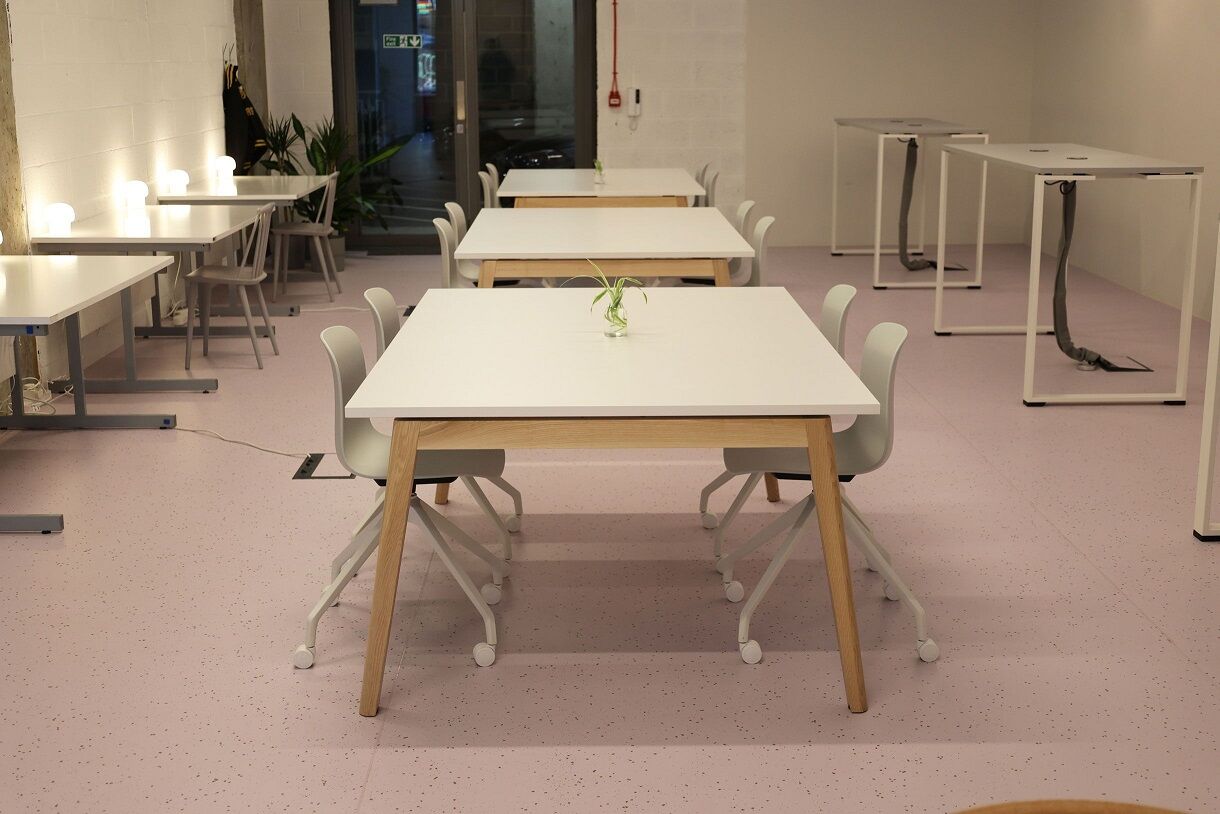 FLUX Wood Leg Café Chair | Community Chairs | FLUTS FLUX Wood Leg Café Chair | Community Chairs | FLUTS