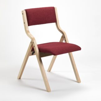 Wooden Frame Upholstered Folding Church Chair | All Stacking Chairs | FW