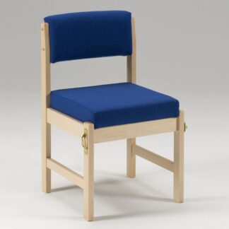 Crematorium Side Chair with Book Box | Wooden Chapel Chairs | A101