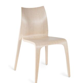 FLOW Lightweight Stacking Wooden Chair | Wooden Chapel Chairs | FLOW