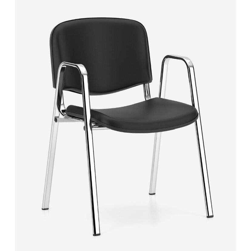 Lightweight Budget Stacking Conference Chair with Black or Chrome frame | All By Function | C2A Lightweight Budget Stacking Conference Chair with Black or Chrome frame | All By Function | C2A