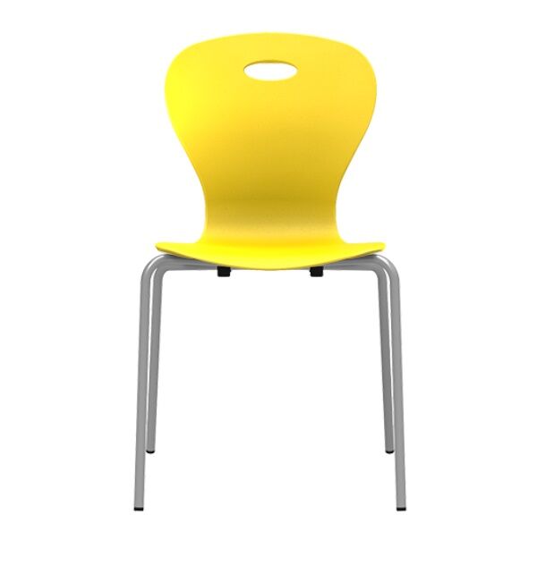 Café/Dining Polypropylene Painted legs Finish Chair | All By Function | ELOT6 Café/Dining Polypropylene Painted legs Finish Chair | All By Function | ELOT6