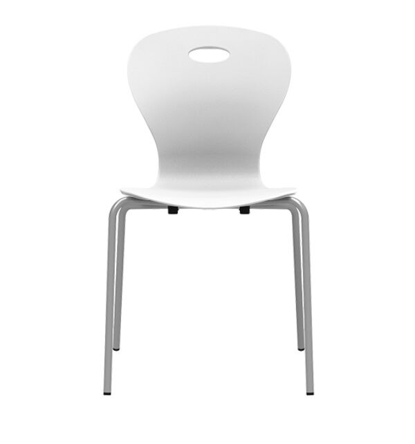 Café/Dining Polypropylene Painted legs Finish Chair | All By Function | ELOT6 Café/Dining Polypropylene Painted legs Finish Chair | All By Function | ELOT6