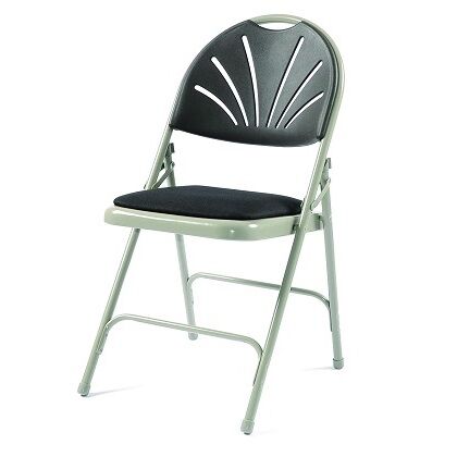 Fanback Folding Chair with Padded Seat (Quick Delivery) | Folding Chairs | F4E-PACKAGE Fanback Folding Chair with Padded Seat (Quick Delivery) | Folding Chairs | F4E-PACKAGE