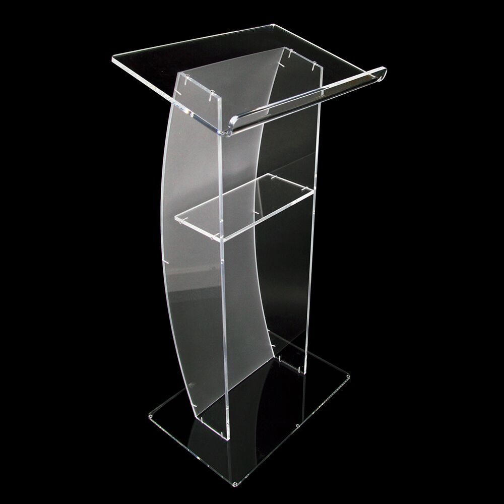 Modern Acrylic Perspex Lectern with Frosted Front Panel | All Tables & Lecterns | LA03 Modern Acrylic Perspex Lectern with Frosted Front Panel | All Tables & Lecterns | LA03