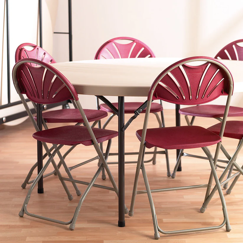 Fanback Polypropylene Folding Chair | All By Type | LF1DL Fanback Polypropylene Folding Chair | All By Type | LF1DL