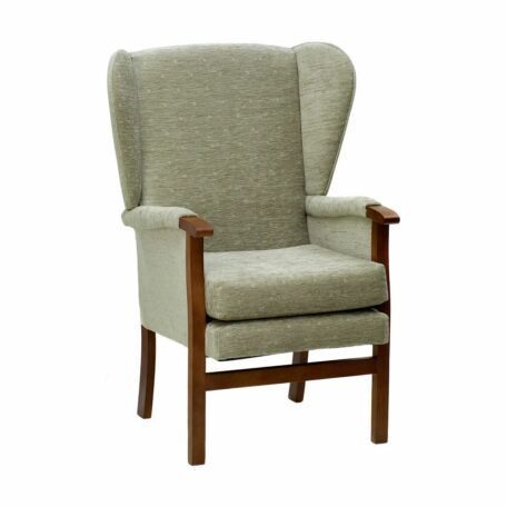CORONATION Classic Styled High Back Wing Chair (Essentials Range) | Bedroom Chairs | TUB2