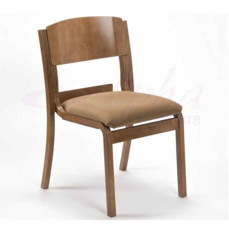 Lightweight Wooden High Stacking Chair | All By Material | LAMSH