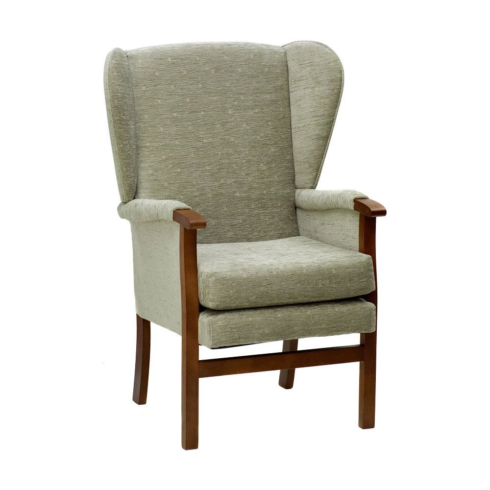 CORONATION Classic Styled High Back Wing Chair (Essentials Range) | Bedroom Chairs | BL1W CORONATION Classic Styled High Back Wing Chair (Essentials Range) | Bedroom Chairs | BL1W