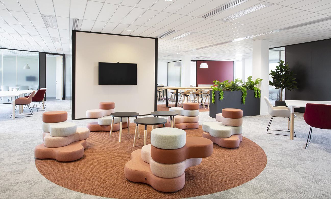 TAPA Stackable Modular Pouffe Seating System | Soft Reception Seating | TMP TAPA Stackable Modular Pouffe Seating System | Soft Reception Seating | TMP