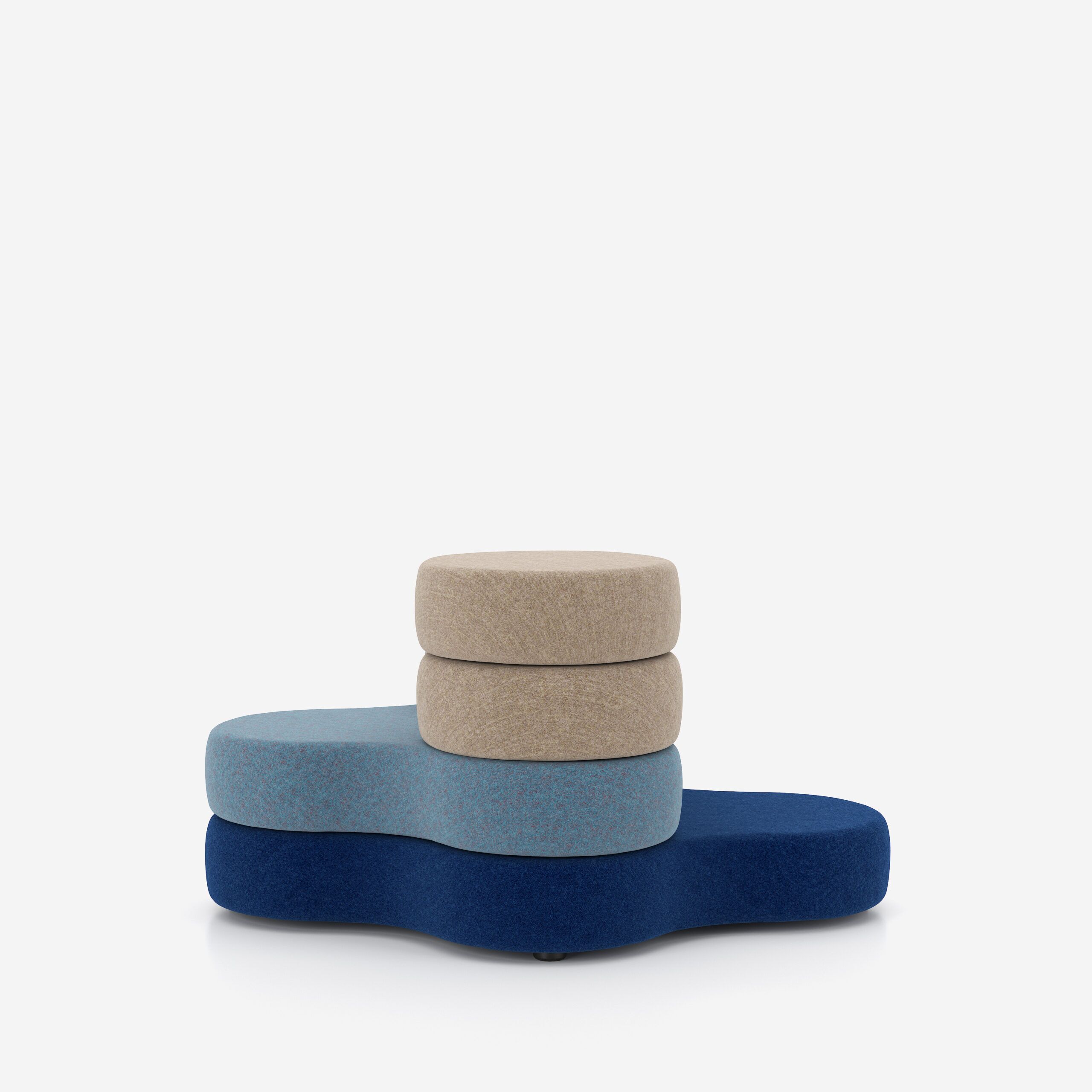 TAPA Stackable Modular Pouffe Seating System | Soft Reception Seating | TMP TAPA Stackable Modular Pouffe Seating System | Soft Reception Seating | TMP